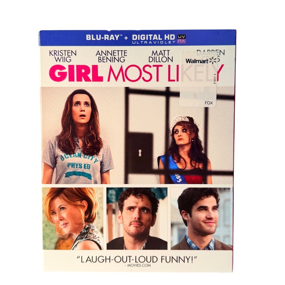 NEW Girl Most Likely Blu-ray Digital HD Kristen Wiig‎ Comedy Movie Sealed cover